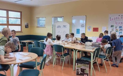 KREATIVNI DNEVI KNJIGE V ŠOLSKI KNJIŽNICI